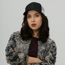 Load image into Gallery viewer, The KeepGoing Athletic Trucker Cap Green Logo
