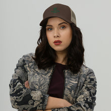 Load image into Gallery viewer, The KeepGoing Athletic Trucker Cap Green Logo
