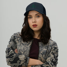 Load image into Gallery viewer, The KeepGoing Athletic Trucker Cap Green Logo
